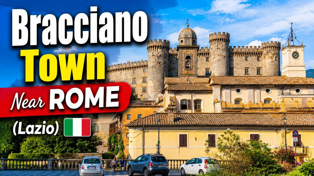 Bracciano Town near Rome Italy