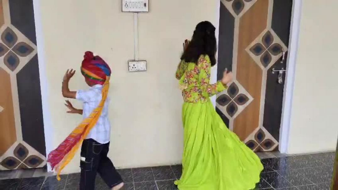 ⁣Rajsthani dance