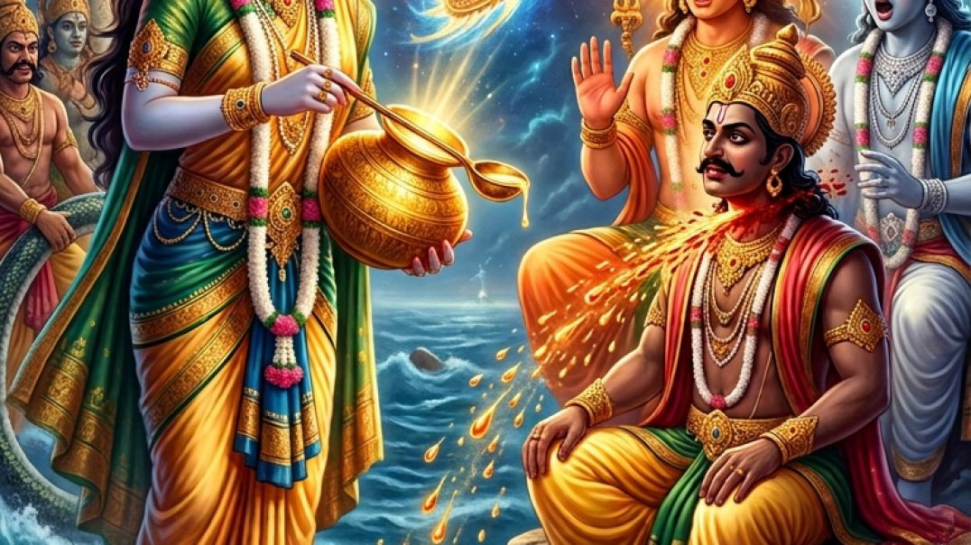 ⁣समुद्र मंथन का रहस्य: प्याज और लहसुन क्यों हैं वर्जित?