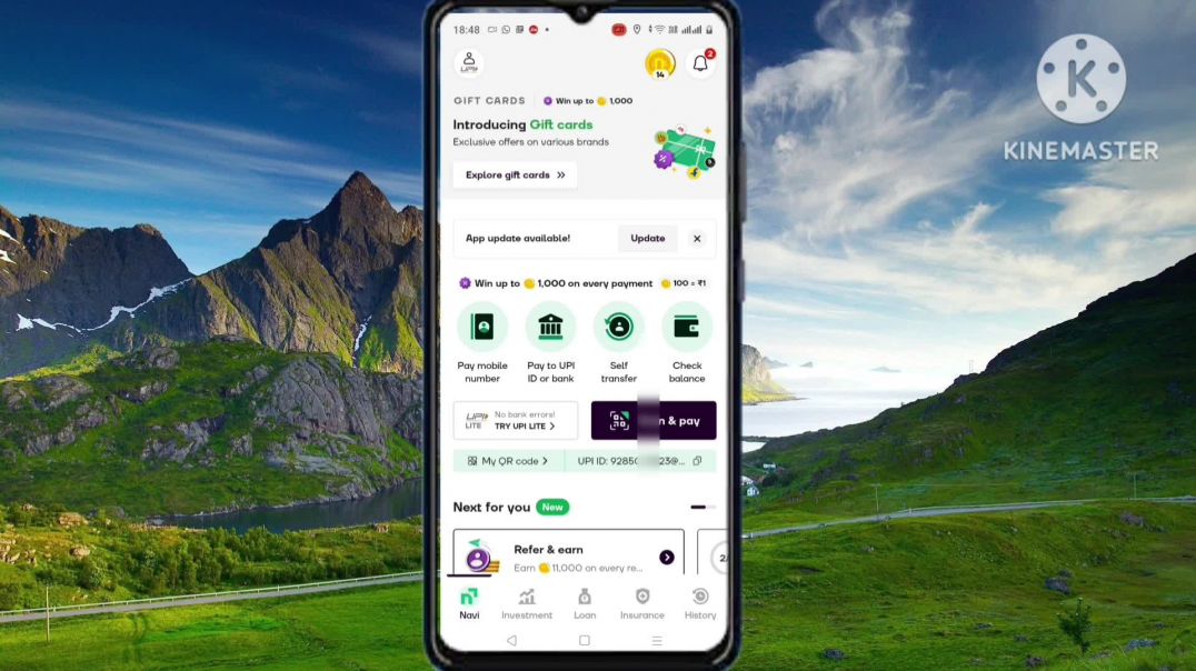 ⁣How to pay electricity bill in Navi app Navi App se bijali bil jama kaise karen
