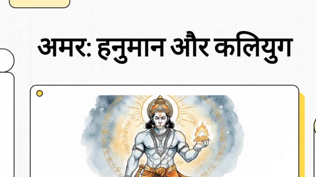 ⁣Amar Hanuman aur Kalyug