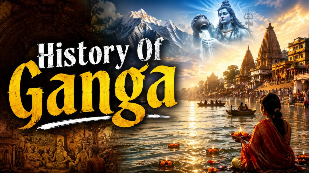 ⁣🌊 Ganga River History In Hindi 🇮🇳 || Bharat Ki Sabse Pavitra Nadi 🙏 || Maa Ganga Ka Mahatva Aur Raha