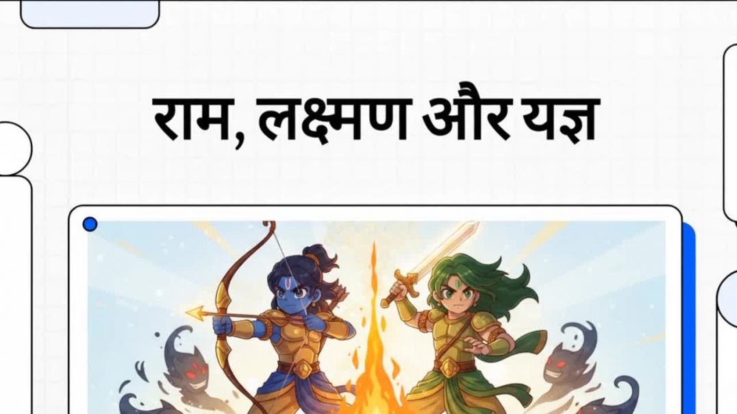 ⁣Ram lakshman aur yagya