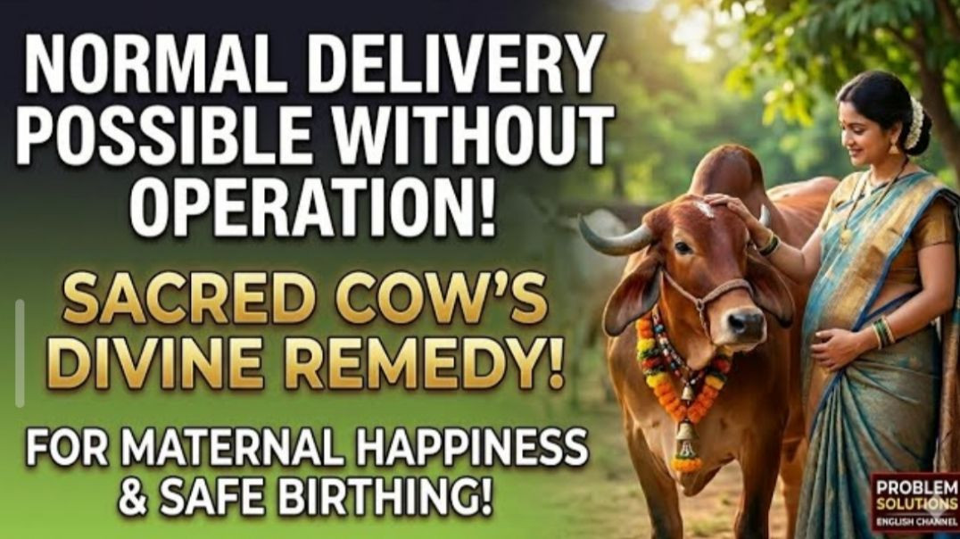 ⁣Normal Delivery Tips Without Operation: Divine Sacred Cow Remedies for Healthy Pregnancy |