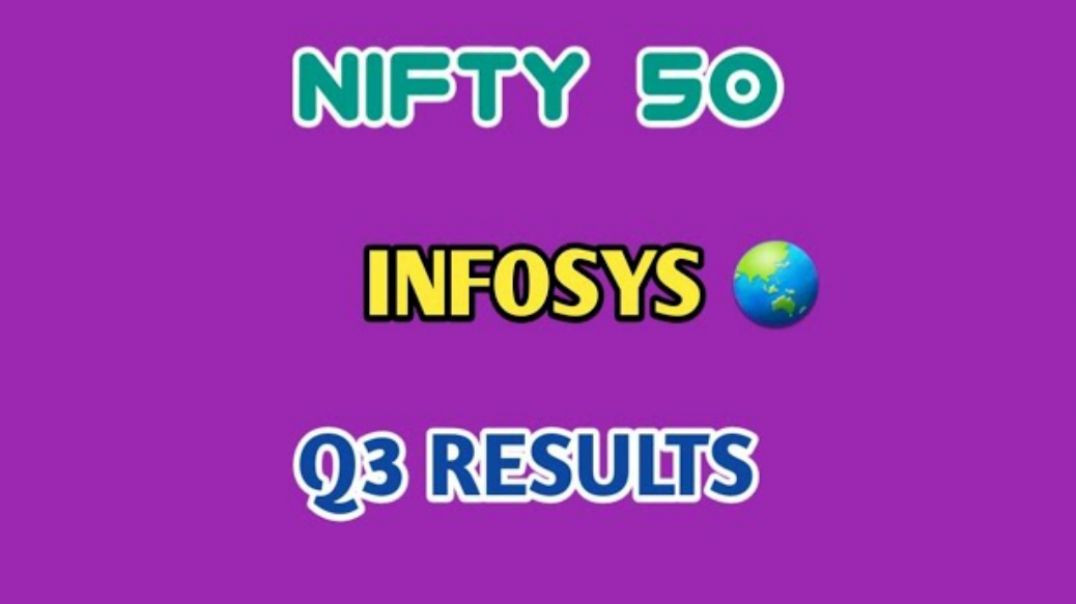 ⁣INFOSYS Q3 RESULTS💥INFOSYS🔴Q3 RESULTS🔥NIFTY 50🔷️INFOSYS Q3 RESULTS 2025 @ STOCK MARKET PLANNER