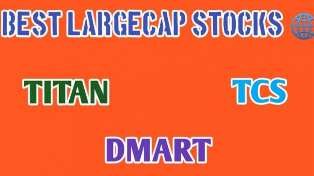 ⁣BEST LARGECAP STOCKS FOR LONG TERM🔮TITAN SHARE🔥TCS💥DMART SHARE @ STOCK MARKET PLANNER