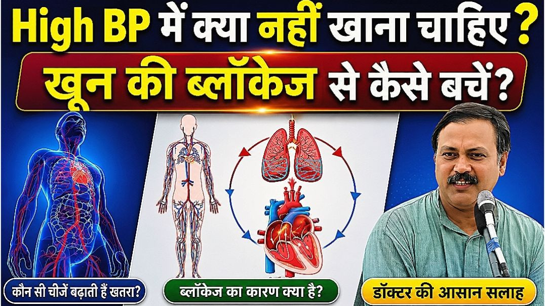 ⁣हाई BP से परेशान? जानिए इसे कंट्रोल करने के आसान तरीके | Rajiv Dixitय