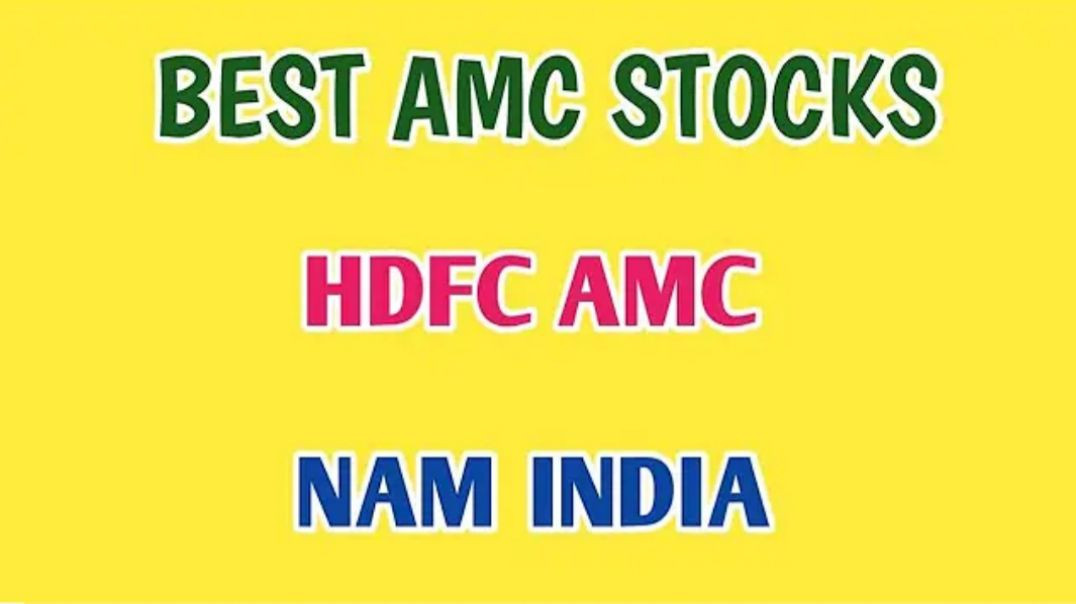 ⁣BEST AMC STOCK☆HDFC AMC STOCK ANALYSIS☆NAM INDIA STOCK ANALYSIS @ STOCK MARKET PLANNER