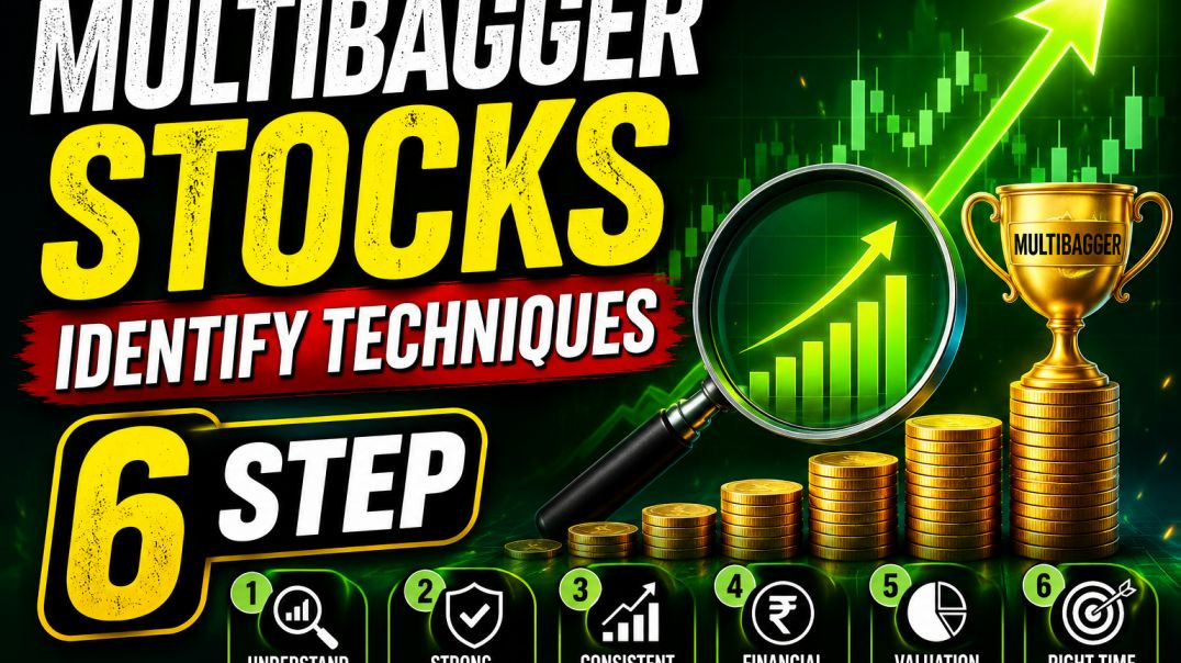 MULTIBAGGER STOCK IDENTIFICATION🔥HOW TO FIND MULTIBAGGER STOCKS_ @ STOCK MARKET PLANNER