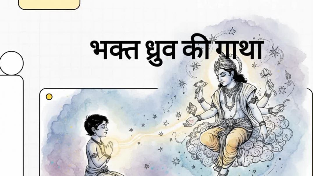⁣Bhakt dhruv ki Gatha