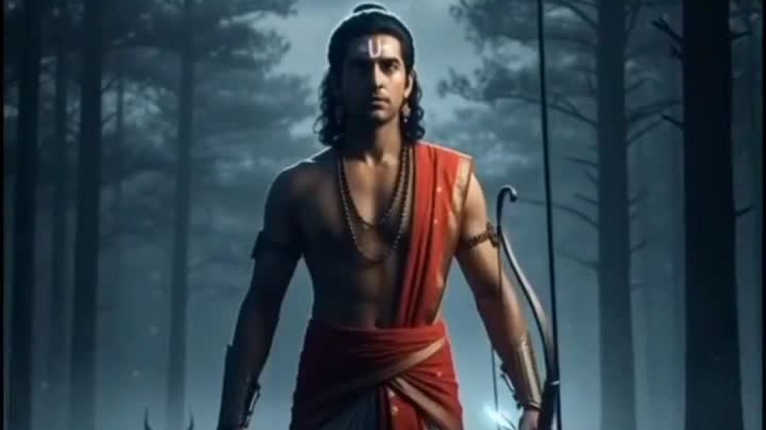 ⁣🌙 वनवास की रात: प्रभु राम का अद्भुत पहरा 🙏