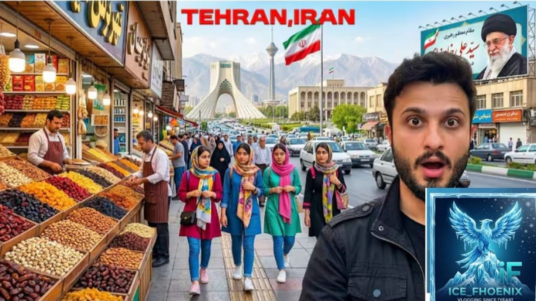 ⁣Inside Tehran The capital of IRAN 🇮🇷 Travel with ice Fhoenix iskin 26
