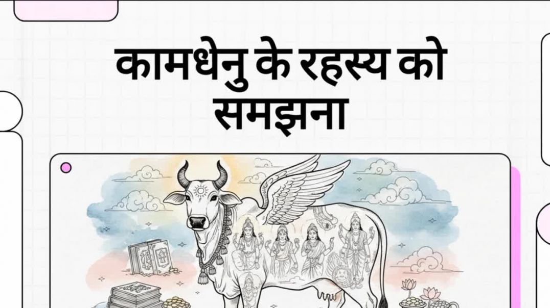 ⁣Kamdhenu ke rahasya ko samjhana