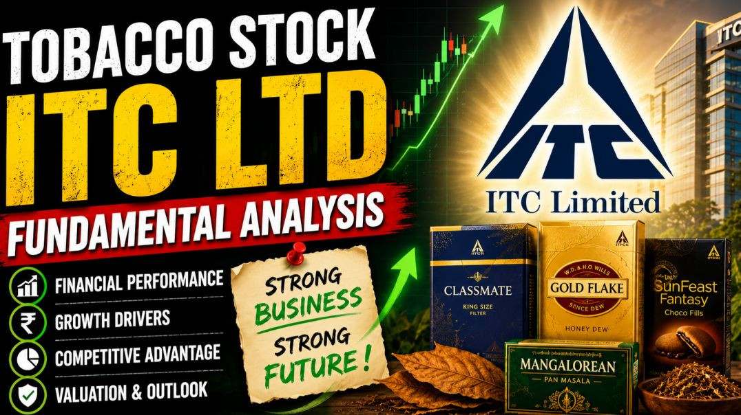 ⁣ITC FUNDAMENTAL ANALYSIS💥FUNDAMENTAL ANALYSIS🔷️ITC SHARE🔴ITC SHARE ANALYSIS @ STOCK MARKET PLANNER