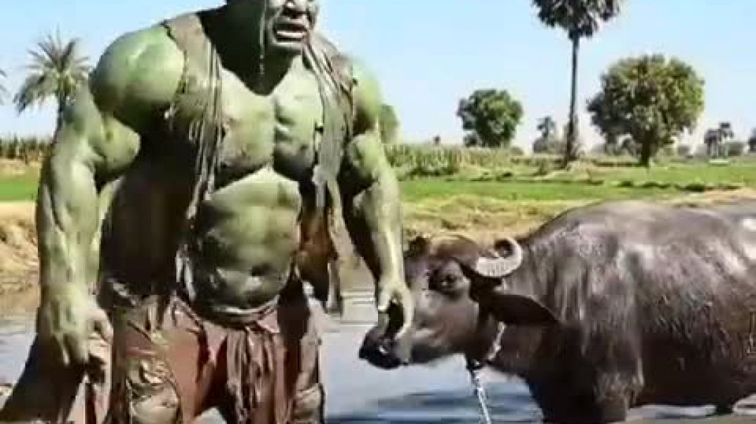 ⁣Ai_Halk_long_time_video_ai_#halku_#videolong_#aiaction_#entertainment_@Halku