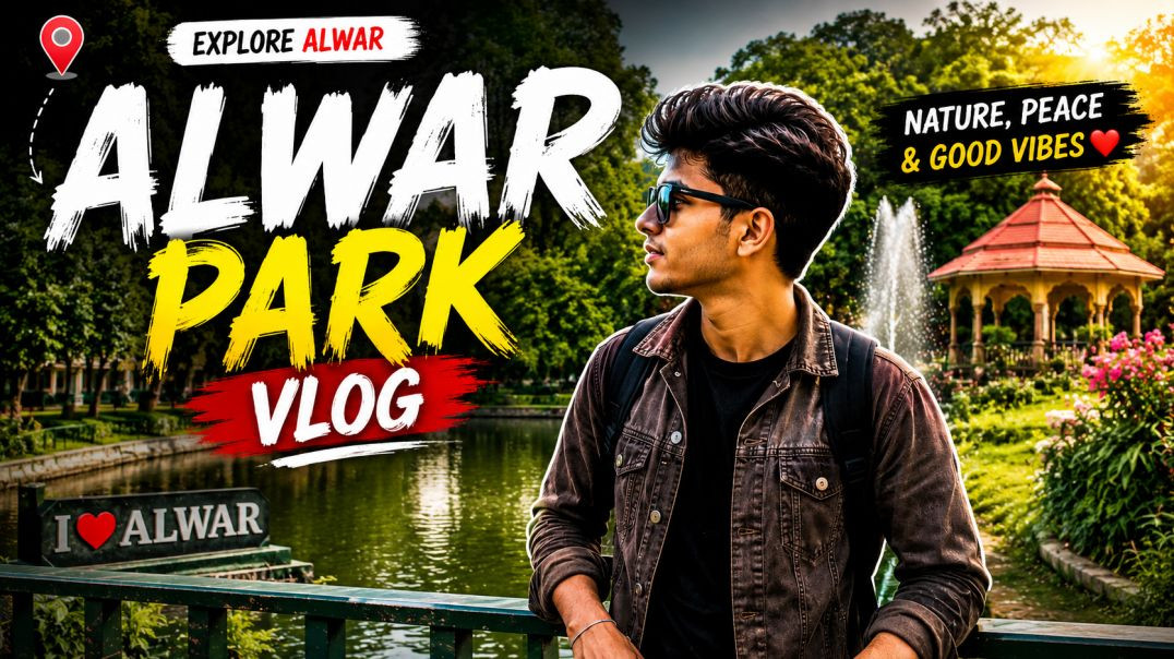 ⁣Exploring Alwar Park | Nature + Peace + Vlog 🌿 #vlog