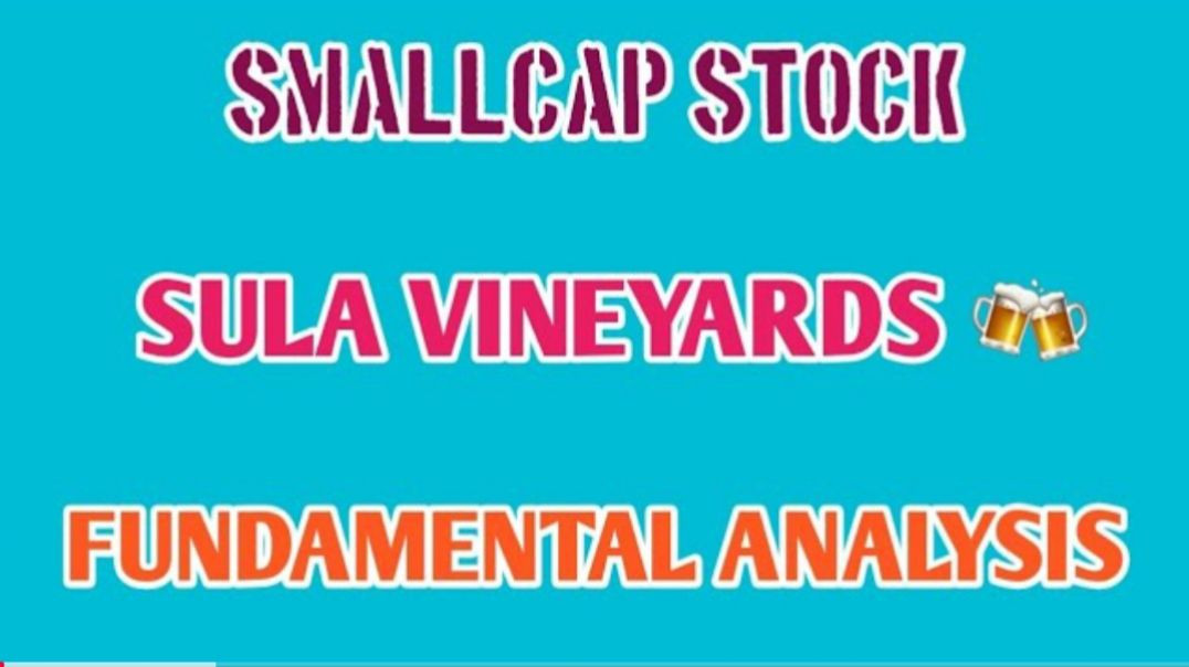 ⁣SULA VINEYARDS FUNDAMENTAL ANALYSIS🔥SULA VINEYARDS STOCK⚡SMALLCAP STOCK @ STOCK MARKET PLANNER