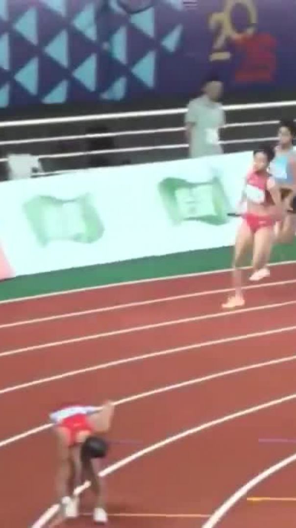 ⁣India Beats China At Asian Relay Championship In China
