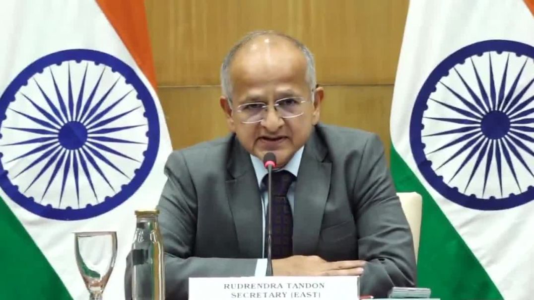 ⁣MEA Secretary (East) Rudrendra Tandon on Acting President of Venezuela Delcy Rodríguez's Indi