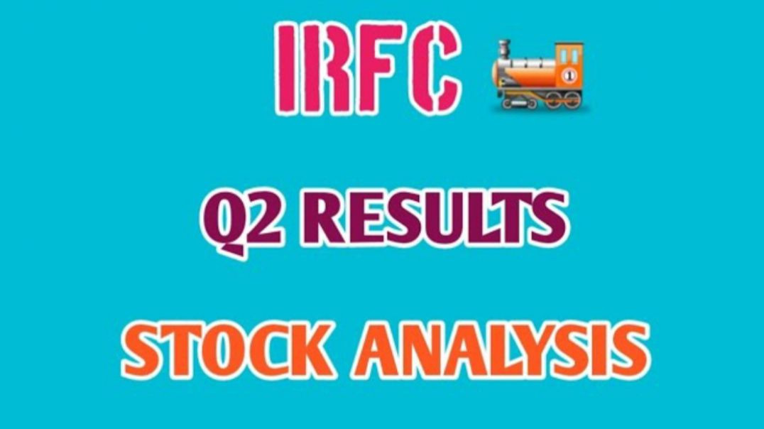 IRFC Q2 RESULTS🔴IRFC STOCK ANALYSIS🔥IRFC🔮Q2 RESULTS⚡STOCK MARKET @ STOCK MARKET PLANNER
