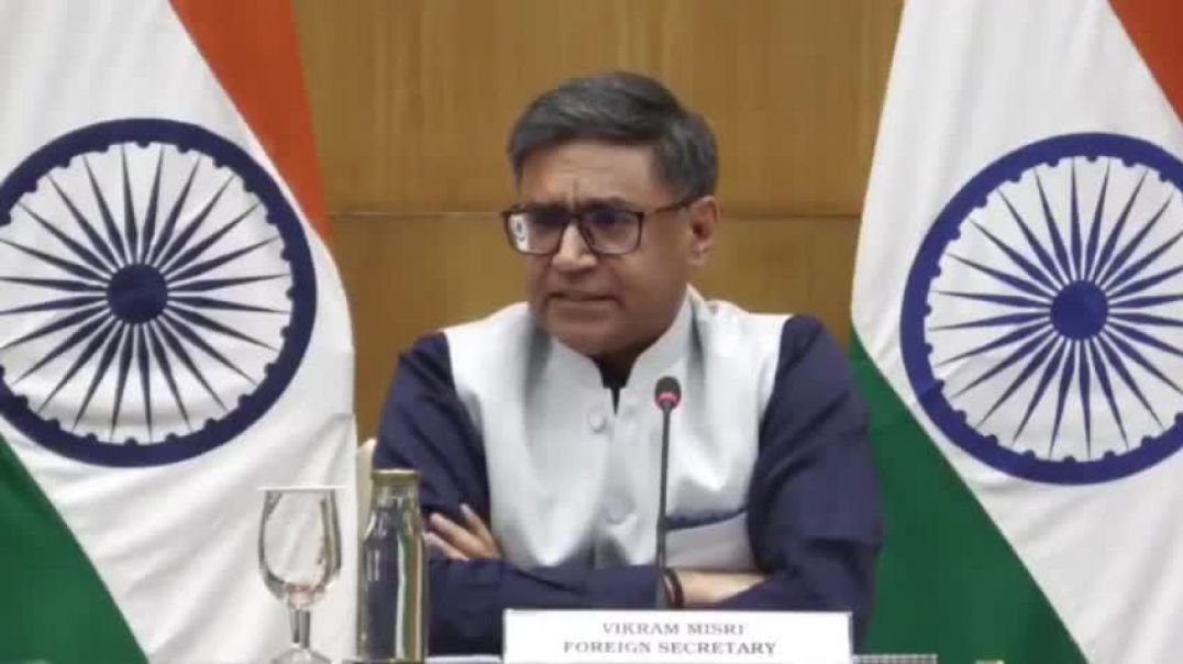 ⁣Foreign Sec Vikram Misri on situation in Myanmar