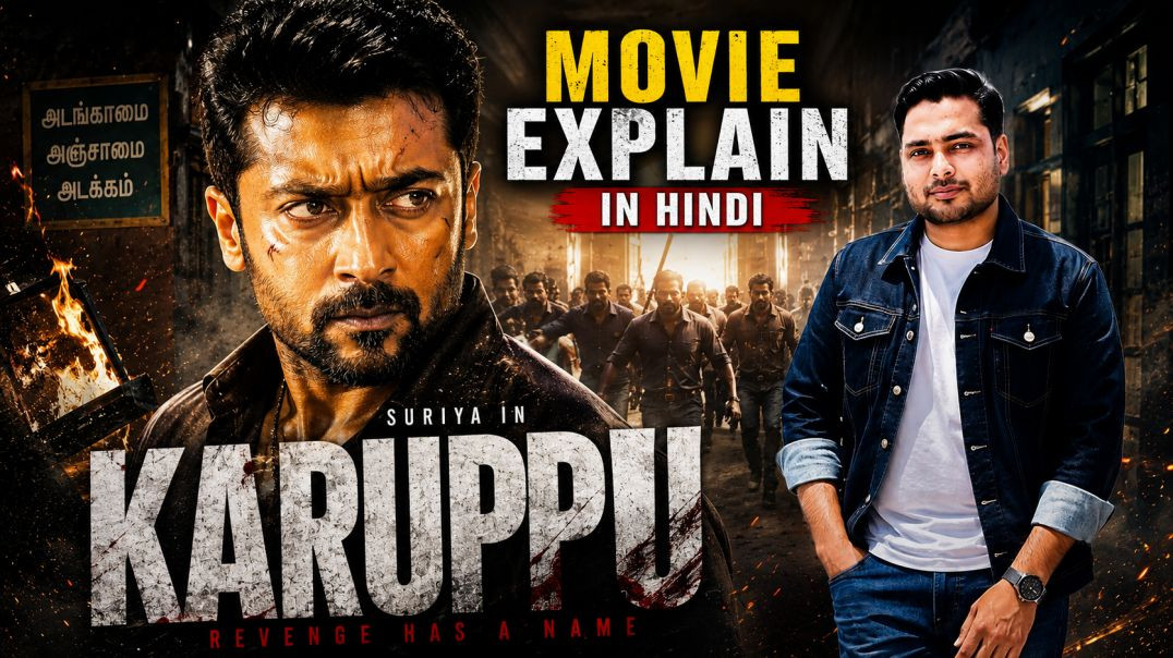 ⁣Karuppu Movie Explained In Hindi | Suriya's Powerful Action Thriller #moviestalk