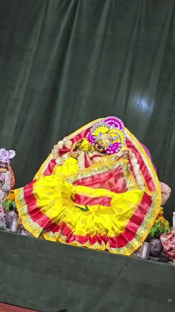 21/6/2026 राधारानी जी की सुबह की आरती और दर्शन करो। राधारानी। #राधा। ब्रज। Apnatube