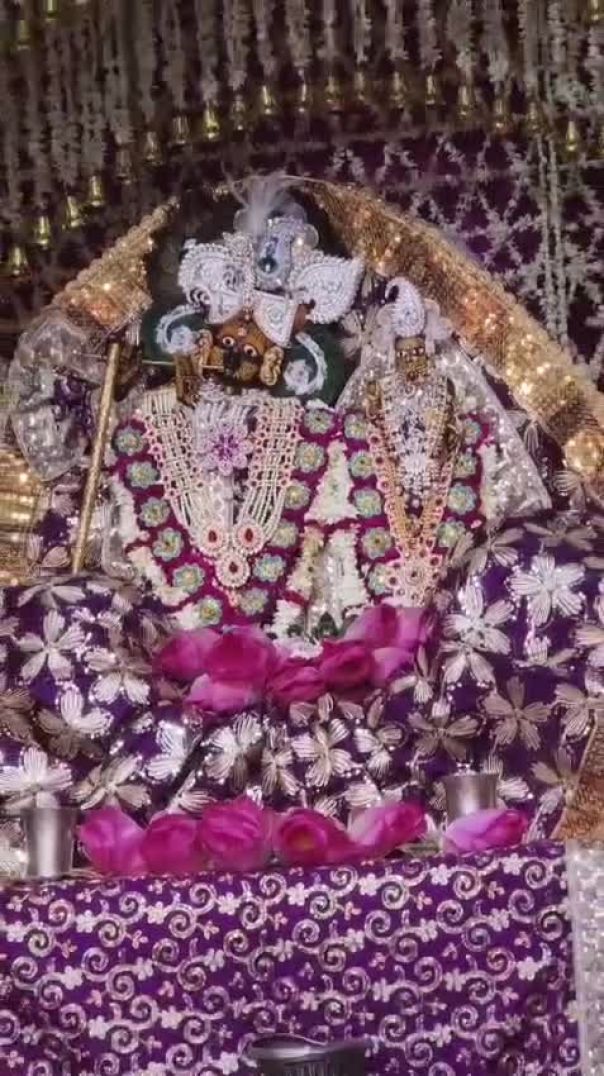 23/6/2026 राधारानी जी की सुबह की आरती और दर्शन करो #राधारानी #राधा #apnatube