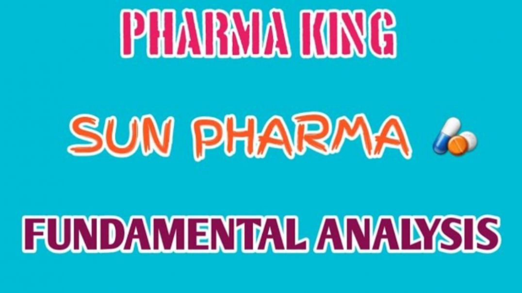 ⁣SUN PHARMA FUNDAMENTAL ANALYSIS💥SUN PHARMA🔮FUNDAMENTAL ANALYSIS @ STOCK MARKET PLANNER