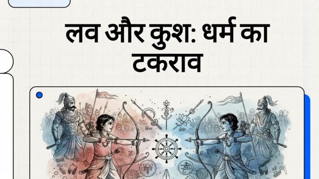 ⁣Love Kush dharm ka takra