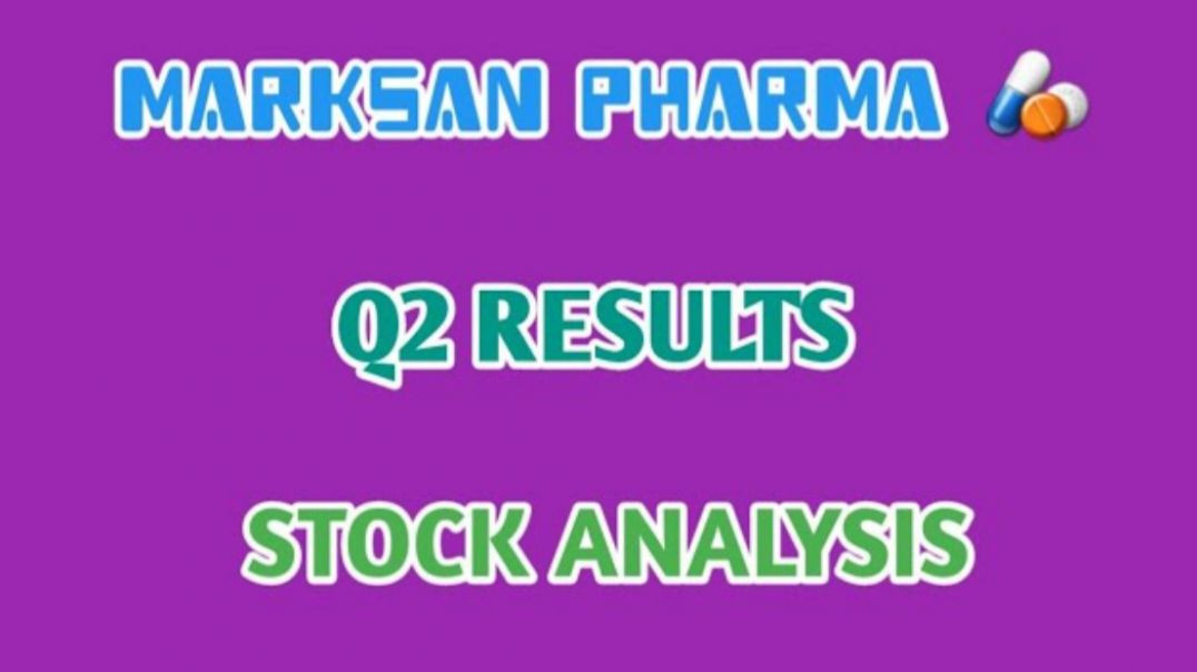 MARKSANS PHARMA Q2 RESULTS🔴MARKSANS PHARMA STOCK ANALYSIS🔷️Q2 RESULTS @ STOCK MARKET PLANNER