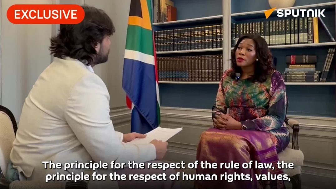 ⁣South Africa urges Western powers to respect sovereignty