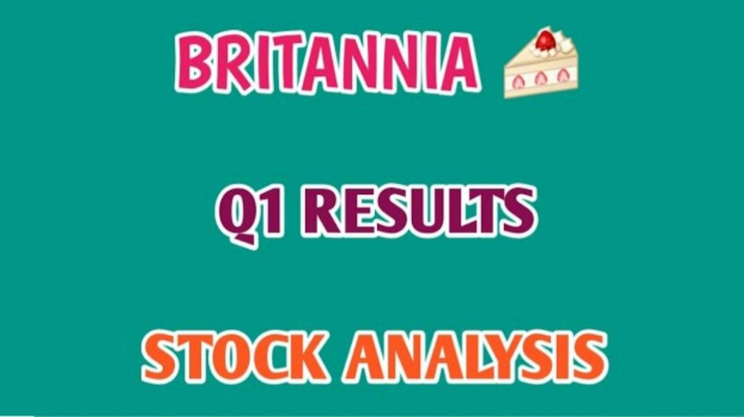 ⁣BRITANNIA Q1 RESULTS 2024🔷️BRITANNIA STOCK ANALYSIS🔷️BRITANNIA INDUSTRIES @ STOCK MARKET PLANNER