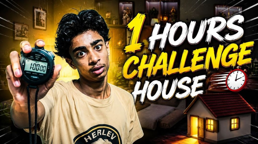 ⁣😲 1 Hour Challenge House  | Full Entertainment Vlog ✨