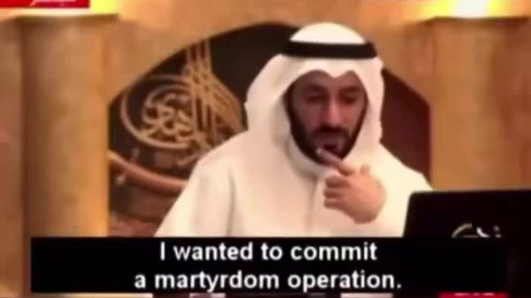 ⁣Jihadi asks an Islamic teacher if he can be Gay to make his rear hole a bomb