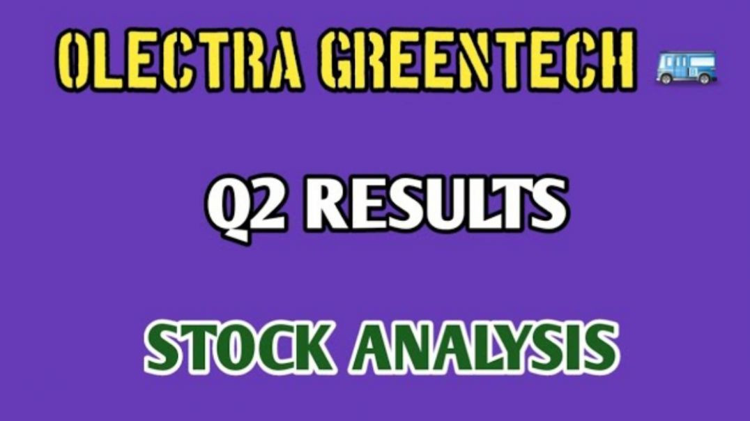 ⁣OLECTRA GREENTECH Q2 RESULTS 2024🔴OLECTRA GREENTECH STOCK ANALYSIS @ STOCK MARKET PLANNER