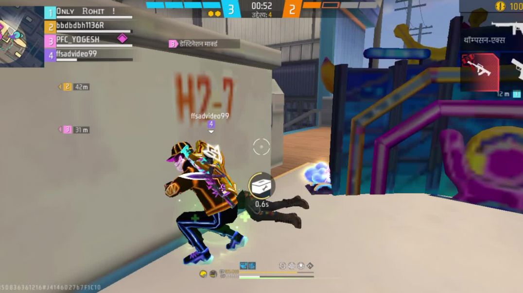 ⁣Free fire game play 😎 gaming video 📷 FF LOVERS free fire 🔥