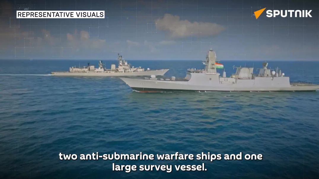 ⁣Indian Navy set to receive five new indigenous warships in two months