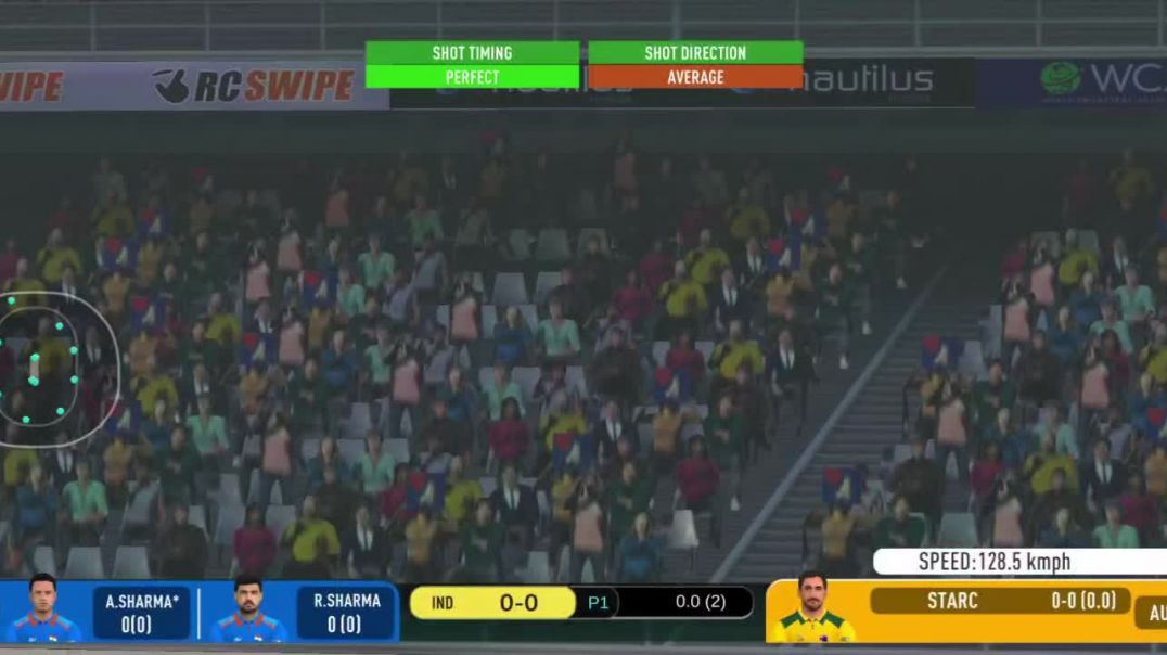 ⁣First inning abhishek sharma on fire part 1