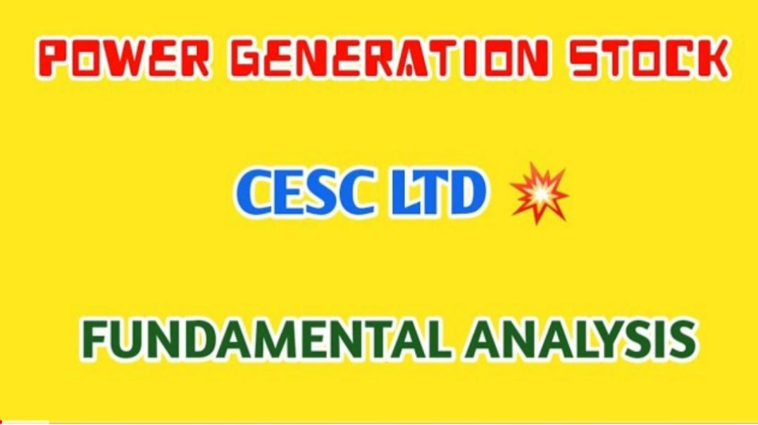 ⁣CESC FUNDAMENTAL ANALYSIS💥CESC LTD🔴FUNDAMENTAL ANALYSIS @ STOCK MARKET PLANNER