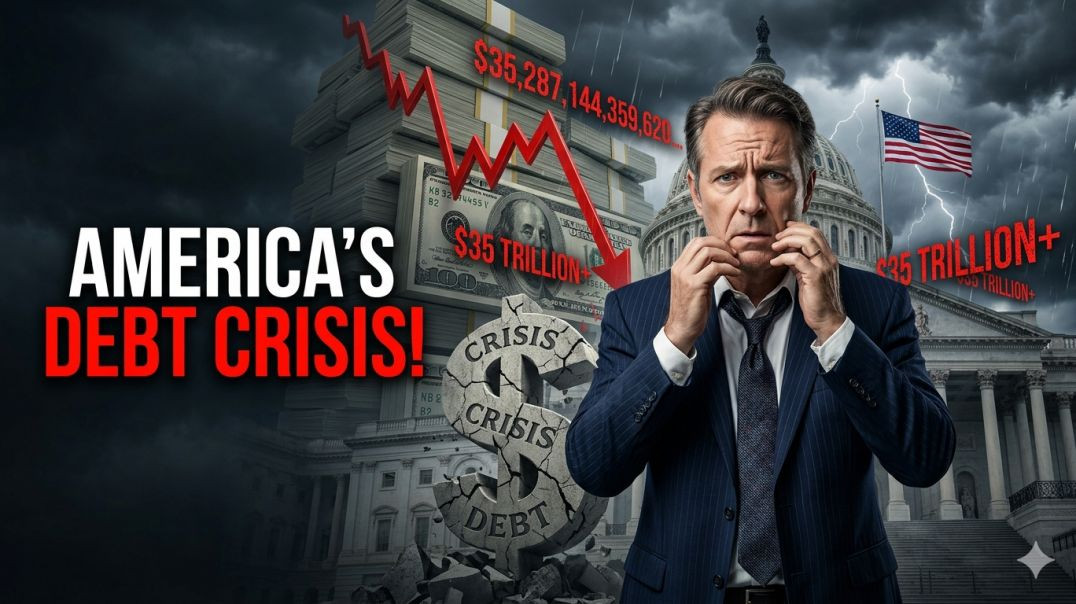 ⁣US National Debt Crisis Explained: Why Is US's Debt Growing So Fast? Economic Collapse or Recov