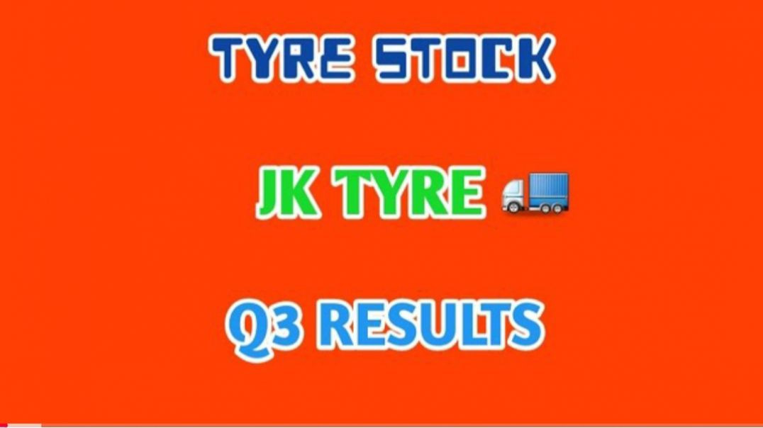 ⁣JK TYRE Q3 RESULTS🔥JK TYRE STOCK🚘Q3 RESULTS🔷️JK TYRE RESULTS @ STOCK MARKET PLANNER