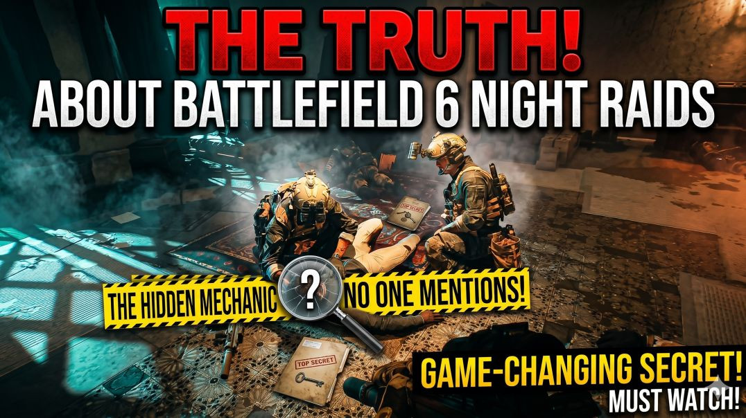 ⁣Battlefield 6: Intense Night Raid Objective Gameplay | Tactical Assault & Epic Battles