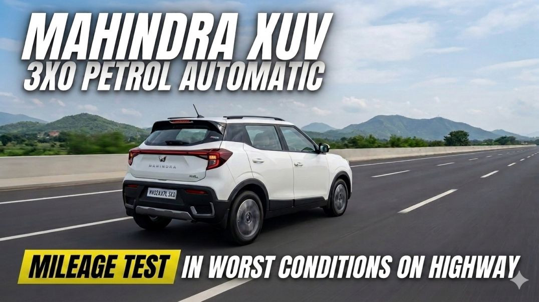 XUV 3XO Petrol AT Mileage Test on Highway, प्रत्यक्ष अनुभव, KedarVani Marathi