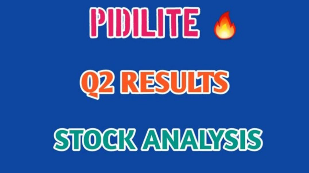 PIDILITE Q2 RESULTS🔴PIDILITE STOCK ANALYSIS⚡PIDILITE INDUSTRIES🔥Q2 RESULTS @ STOCK MARKET PLANNER (1