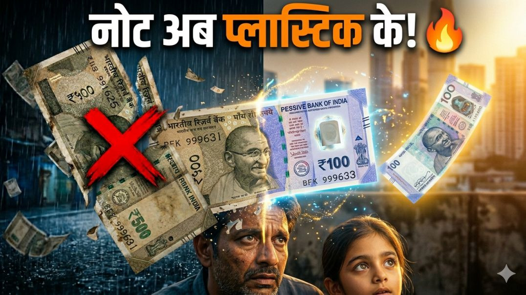 ⁣₹10 और ₹20 के नए 'प्लास्टिक' नोट: जानिए पॉलिमर बैंकनोट्स का पूरा सच*