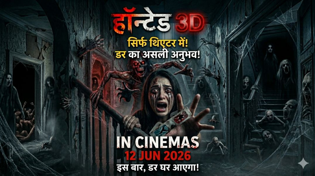 ⁣HAUNTED 3D : Movie Triller Vikram Bhatt, Anand Pandit, Mimoh Chetana#viral #video #movie
