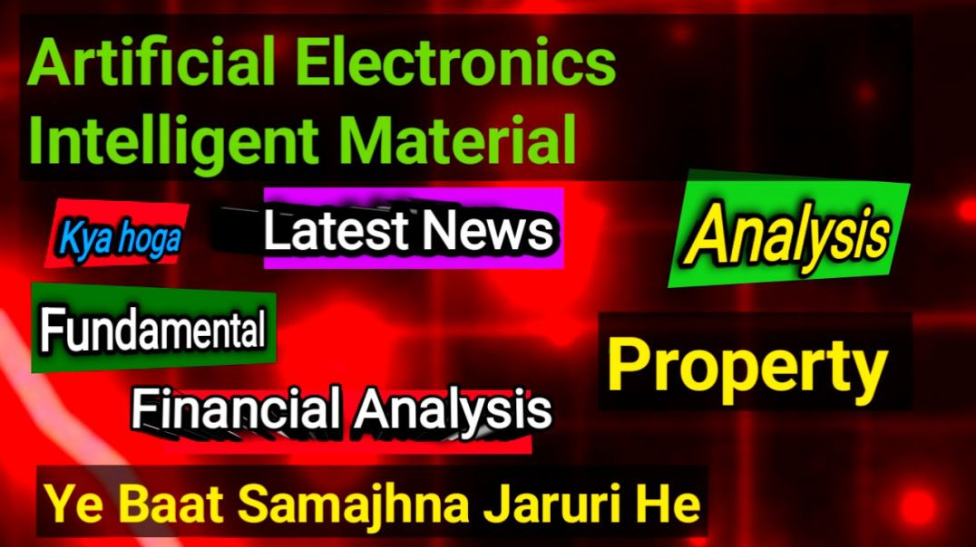 ⁣Artificial Electronics Intelligent Material  Share