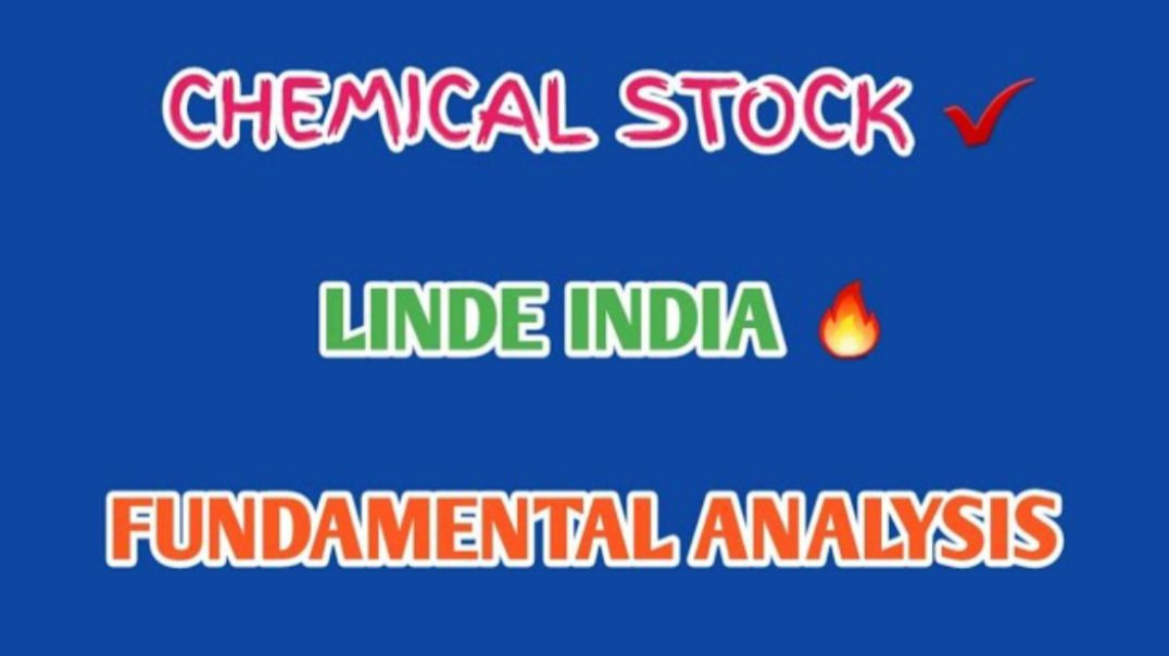 LINDE INDIA FUNDAMENTAL ANALYSIS🔴LINDE INDIA🔷️FUNDAMENTAL ANALYSIS @ STOCK MARKET PLANNER