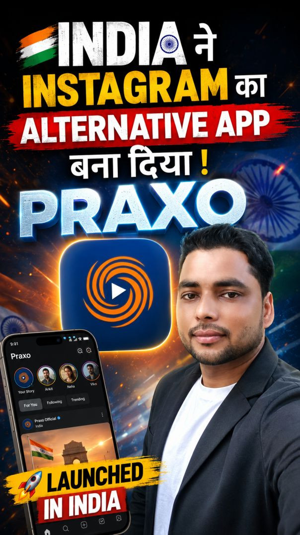 Praxo app Indian Instagram alternative #shanukasafar